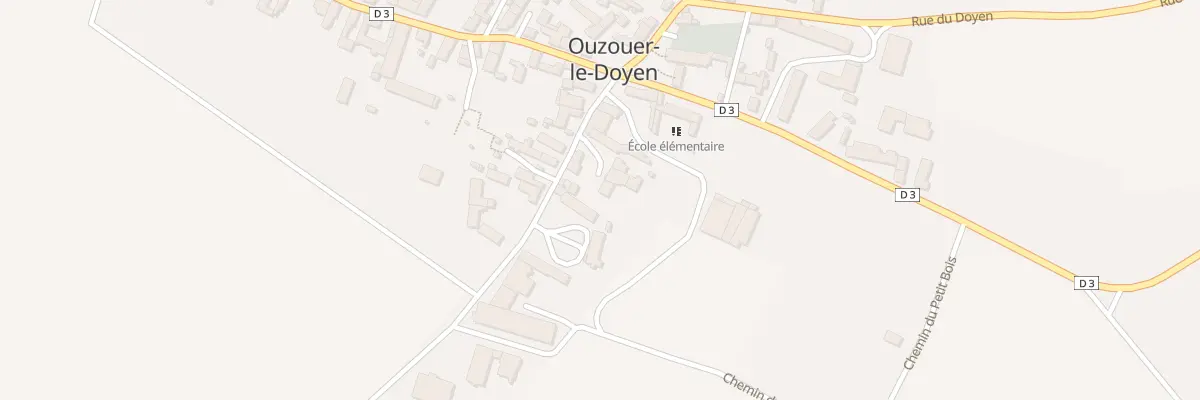 Plan du 5 Imp du Puits à Ouzouer-le-Doyen