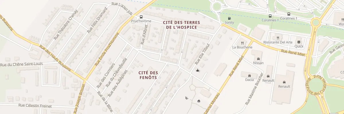 Plan du 4 Rue Philippe Lemaitre à Dreux