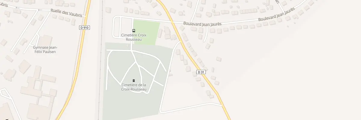 Plan du 28 Rte de Meung à Châteaudun