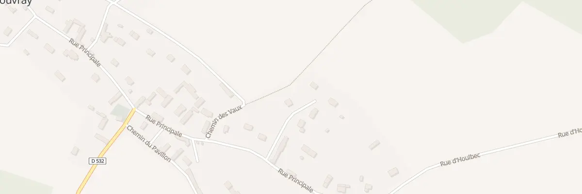 Plan du 10T Rue Principale à Rouvray