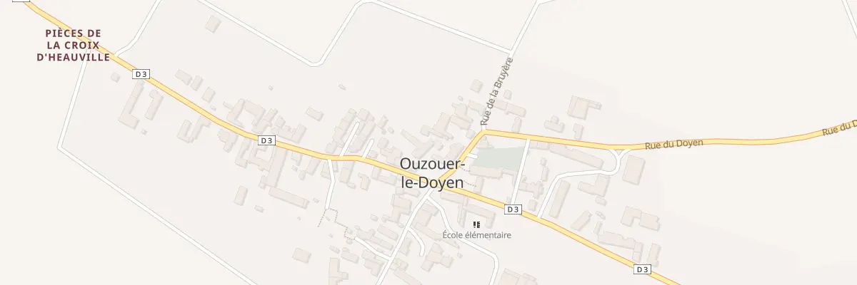Plan du 5 Pl de l’Eglise à Ouzouer-le-Doyen