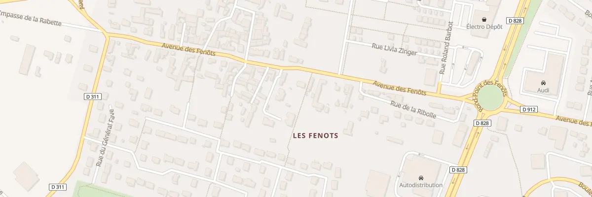 Plan du 79 Av des Fenots à Dreux