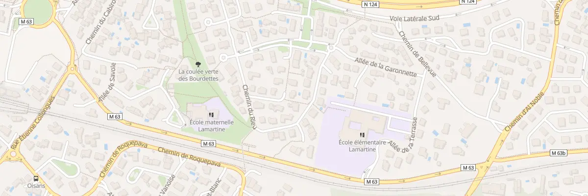 Plan du 13B Che du Rieu à Colomiers