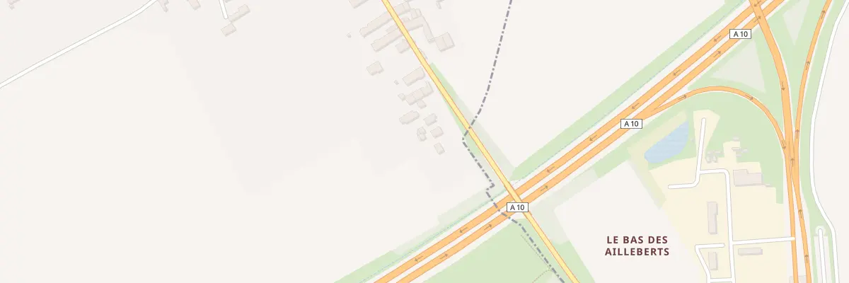 Plan du 32 Rte de la Chaussee St Victor à Villebarou