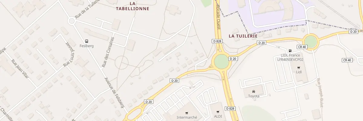 Plan du 28 Rte de Crécy à Vernouillet