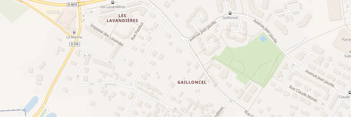 Plan du 4 Rue Georges Brassens à Gaillon