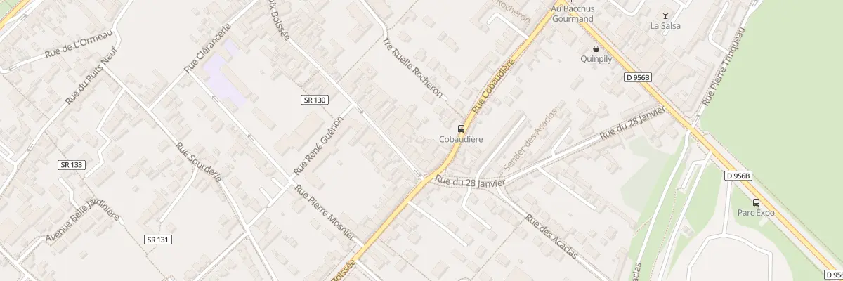 Plan du 128 Rue Croix Boissée à Blois