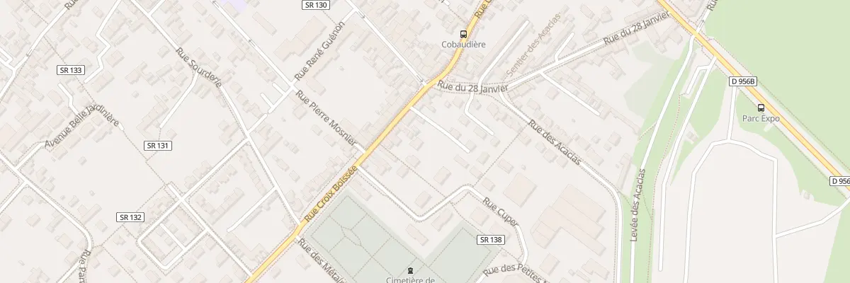 Plan du 150 Rue Croix Boissée à Blois