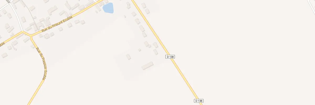 Plan du 20 Rue de la Louviére Theuvy à Tremblay-les-Villages
