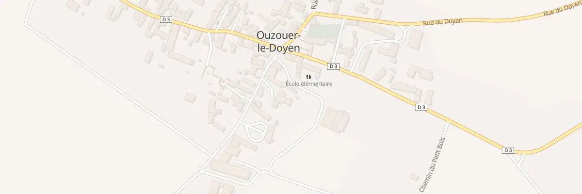 Plan du 1 Imp du Puits à Ouzouer-le-Doyen