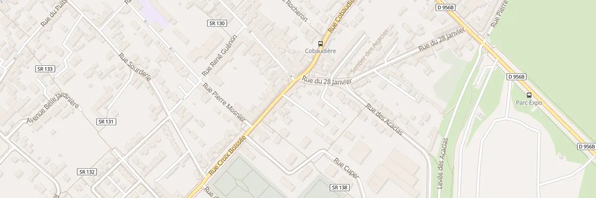 Plan du 144 Rue Croix Boissée à Blois