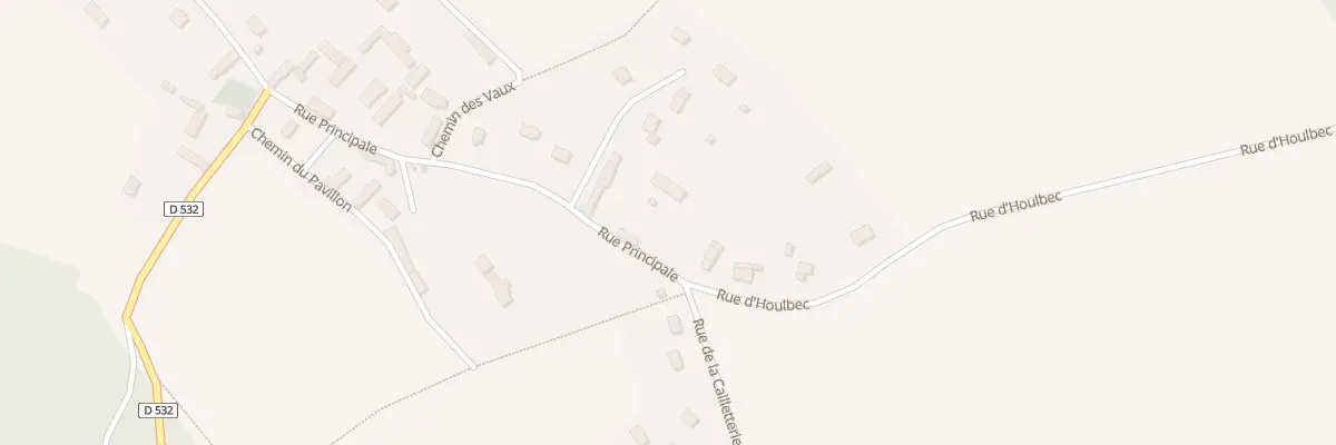 Plan du 4 Rue Principale à Rouvray