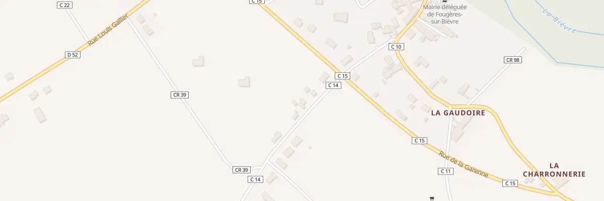Plan du 7 Rue des Bordes - Fougeres au Controis-en-Sologne