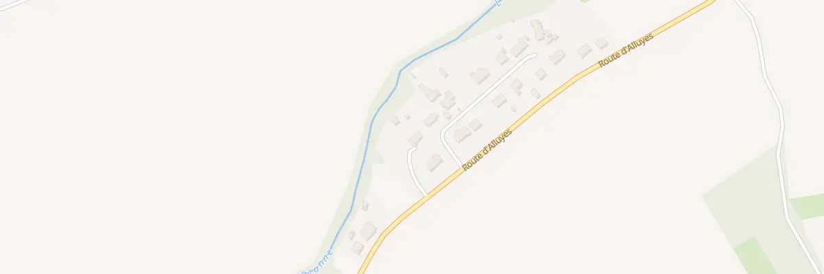 Plan du 1 Le Breuil à Trizay-lès-Bonneval