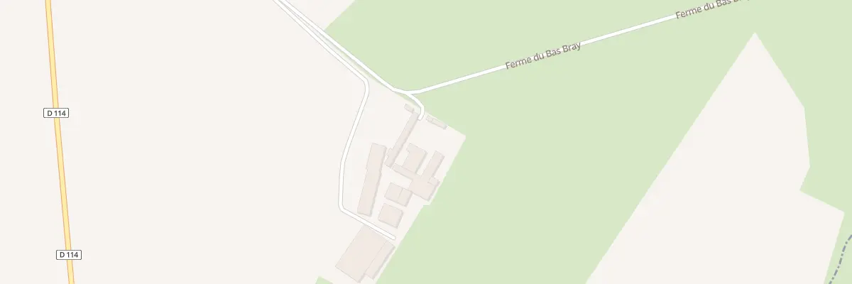 Plan du 2 Che du Bas Bray à Bures-en-Bray