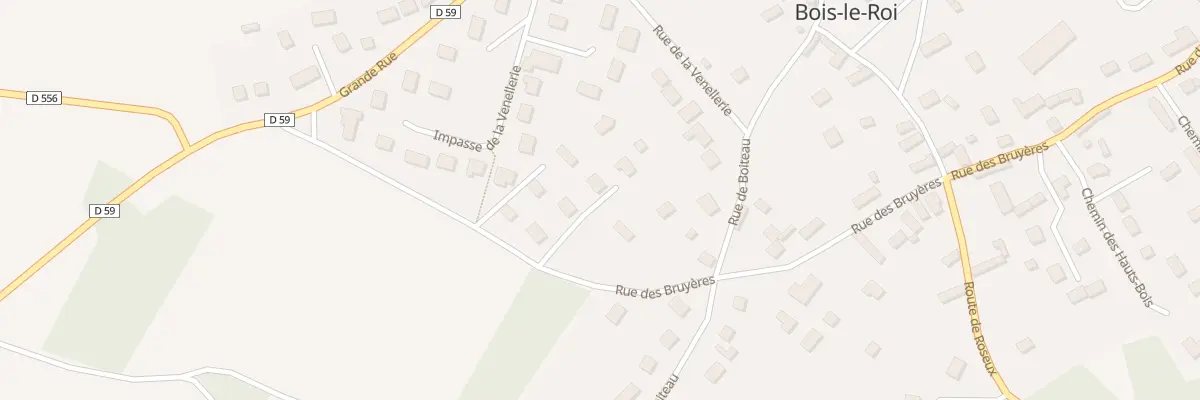 Plan du 32 Rue des Bruyeres à Bois-le-Roi