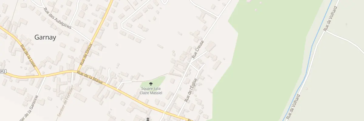 Plan du 9 Rue Creuse à Garnay
