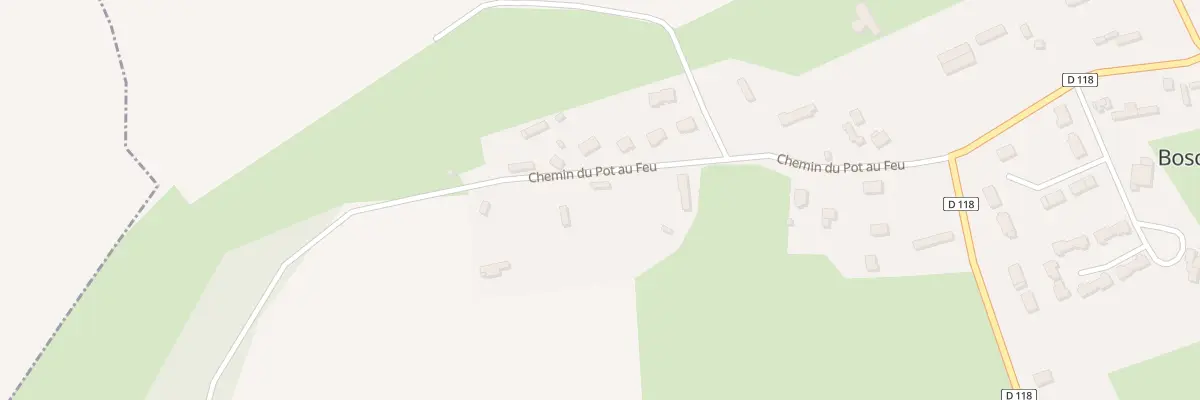 Plan du 5010 Le Bourg à Bosc-Mesnil