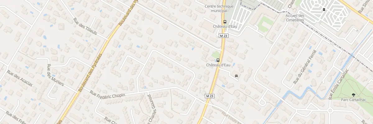 Plan du 12 Rue W Mozart à Villeneuve-Tolosane