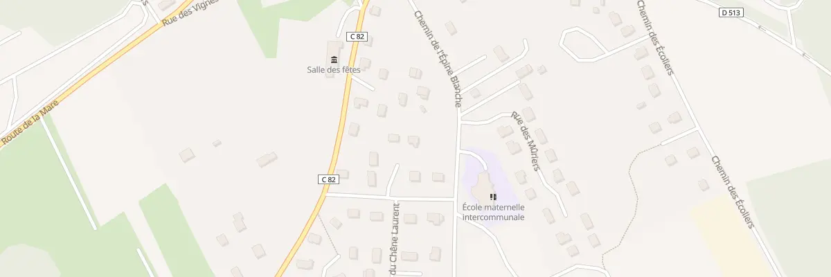 Plan du 9 Rue du Bois Charles aux Trois Lacs