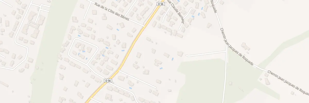 Plan du 61 Rue Jean Dabadie à Muret