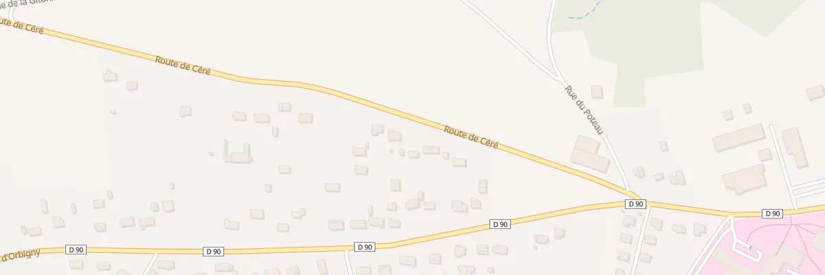 Plan du 299 Rte de Cere à Saint-Aignan