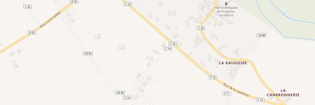 Plan du 5 Rue des Bordes - Fougeres au Controis-en-Sologne