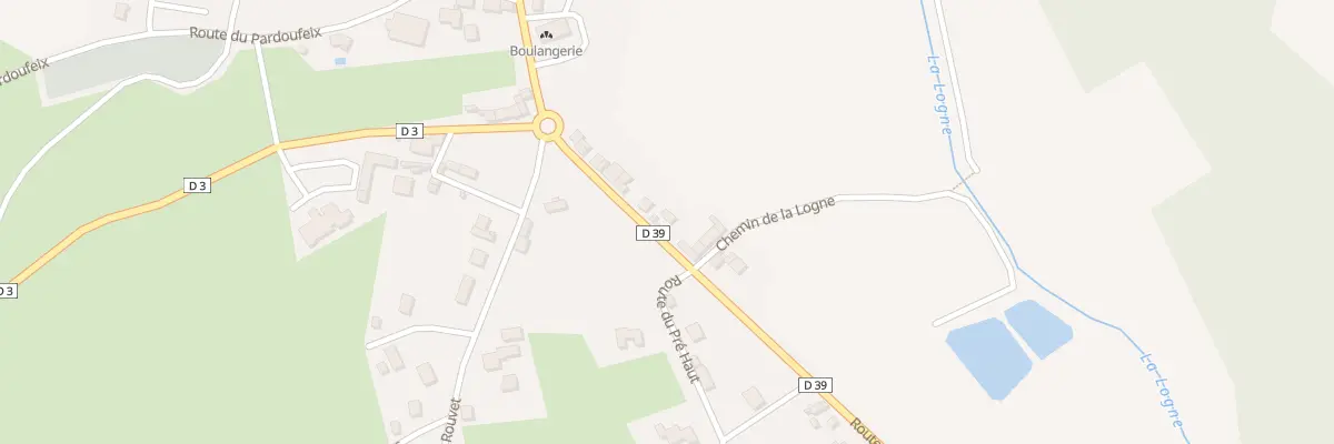 Plan du 13 Rte De La Rivière à Brignac-la-Plaine