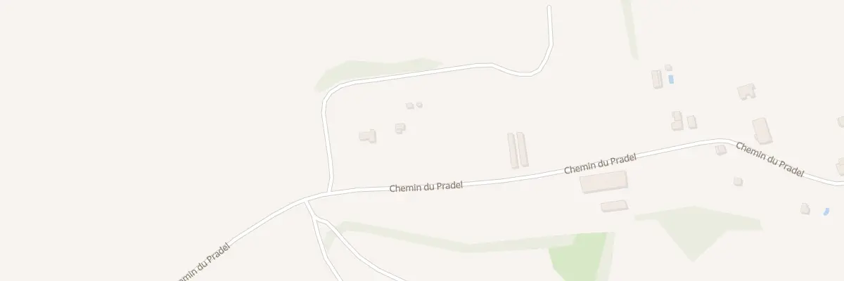 Plan du 34 Che du Pradel à Saint-Jory