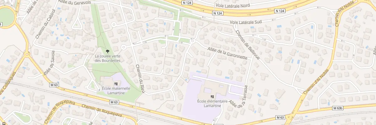 Plan du 60B Che du Rieu à Colomiers