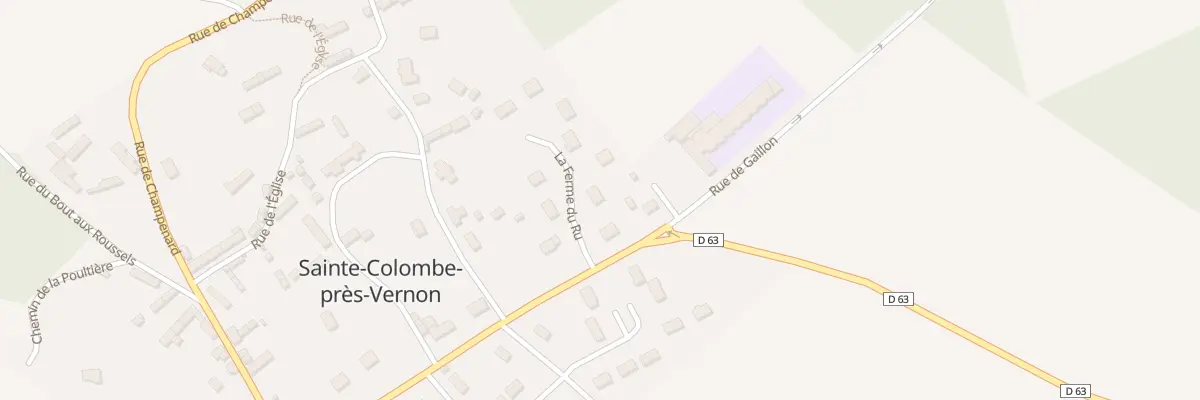 Plan du 4 La Ferme du Ru à Sainte-Colombe-près-Vernon