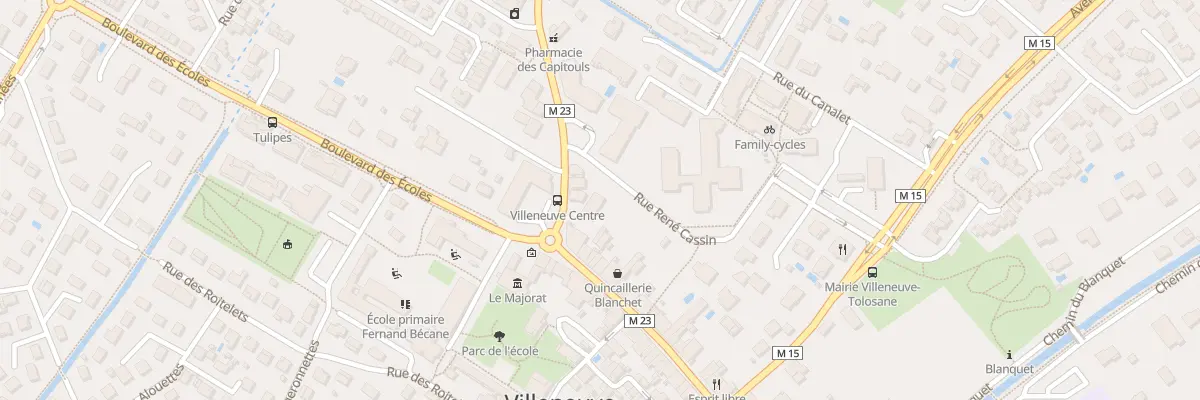 Plan du 3 Rue René Cassin à Villeneuve-Tolosane