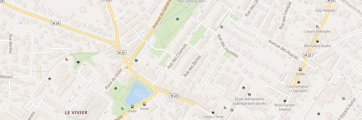 Plan du 8 Rue des Chamois à Cugnaux