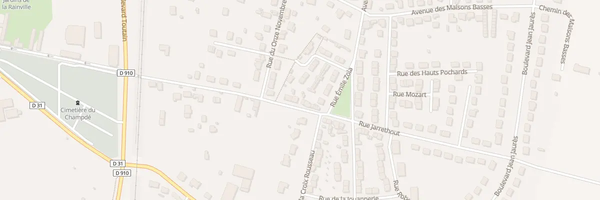Plan du 32 Rue Jarrethout à Châteaudun