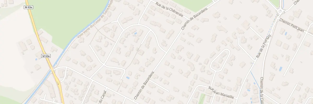 Plan du 12 Rue Jules Valles à Cugnaux
