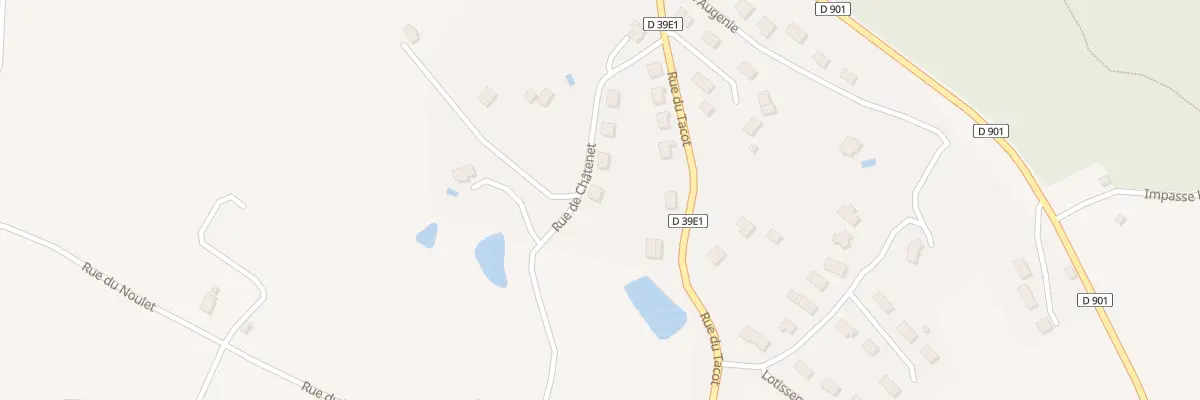 Plan du 7 Rue Du Châtenet à Chabrignac
