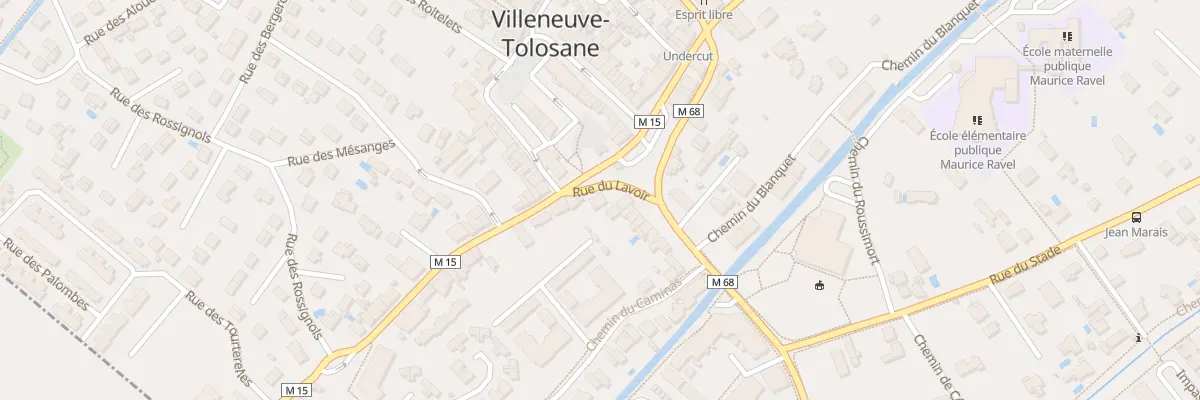 Plan du 4B Rue du Lavoir à Villeneuve-Tolosane