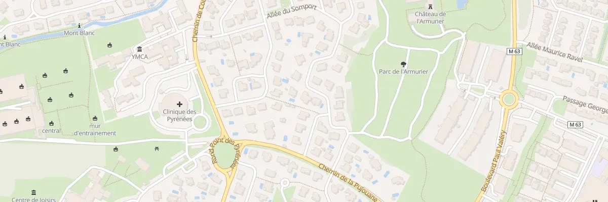 Plan du 32 All de Somport à Colomiers