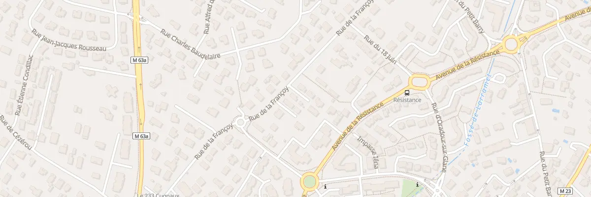 Plan du 32 Rue de la Francoy à Cugnaux