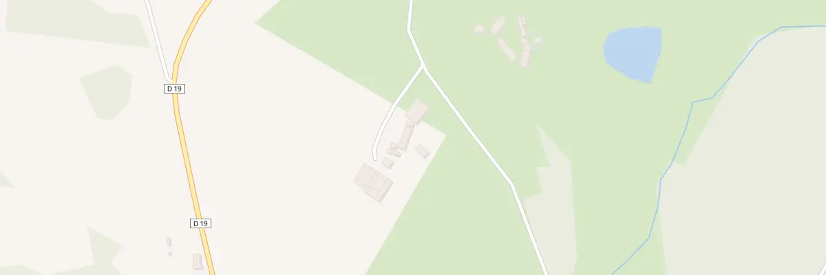 Plan du 1 La Groslière à Château-Chervix