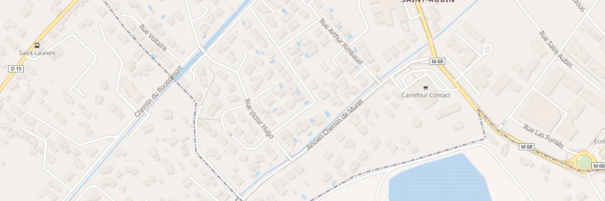 Plan du 8 Imp Verlaine à Villeneuve-Tolosane