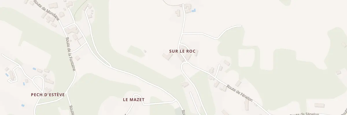 Plan du 455 Rte de Fénelon à Sainte-Mondane