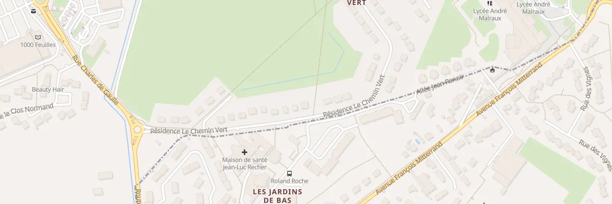 Plan du 84 Res le Chemin Vert au Val d’Hazey