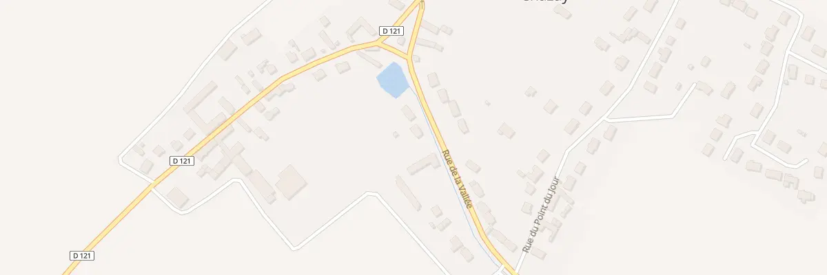 Plan du 6T Rue de la Vallee à Saint-Aubin-des-Bois
