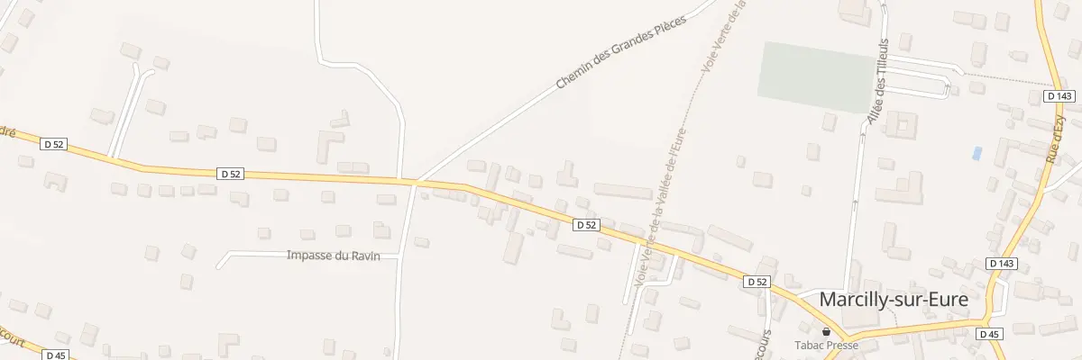 Plan du 24 Rte de Saint Andre à Marcilly-sur-Eure