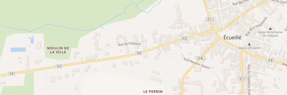 Plan du 37B Rue des Moulins à Écueillé