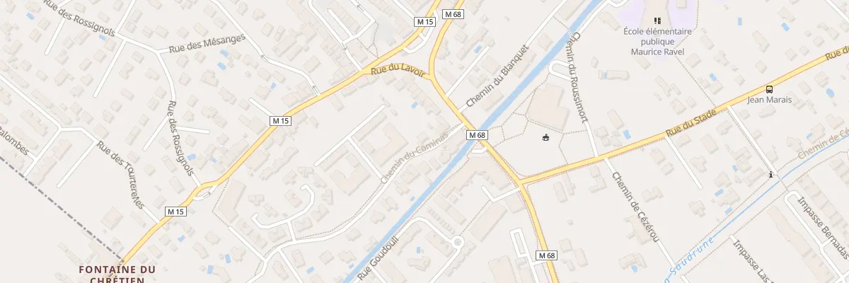 Plan du 3 Che du Caminas à Villeneuve-Tolosane