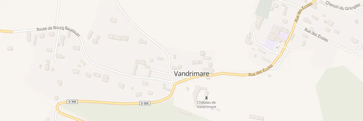 Plan du 4 Pl de l’Eglise à Vandrimare