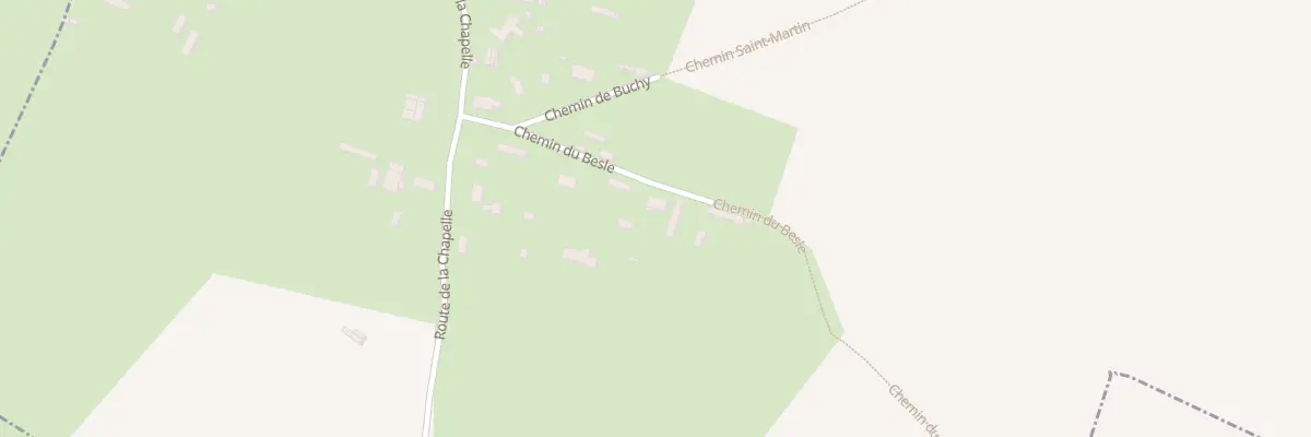 Plan du 143 Che du Besle à Buchy