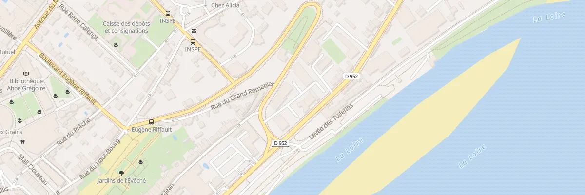 Plan du 6 Av de Verdun à Blois